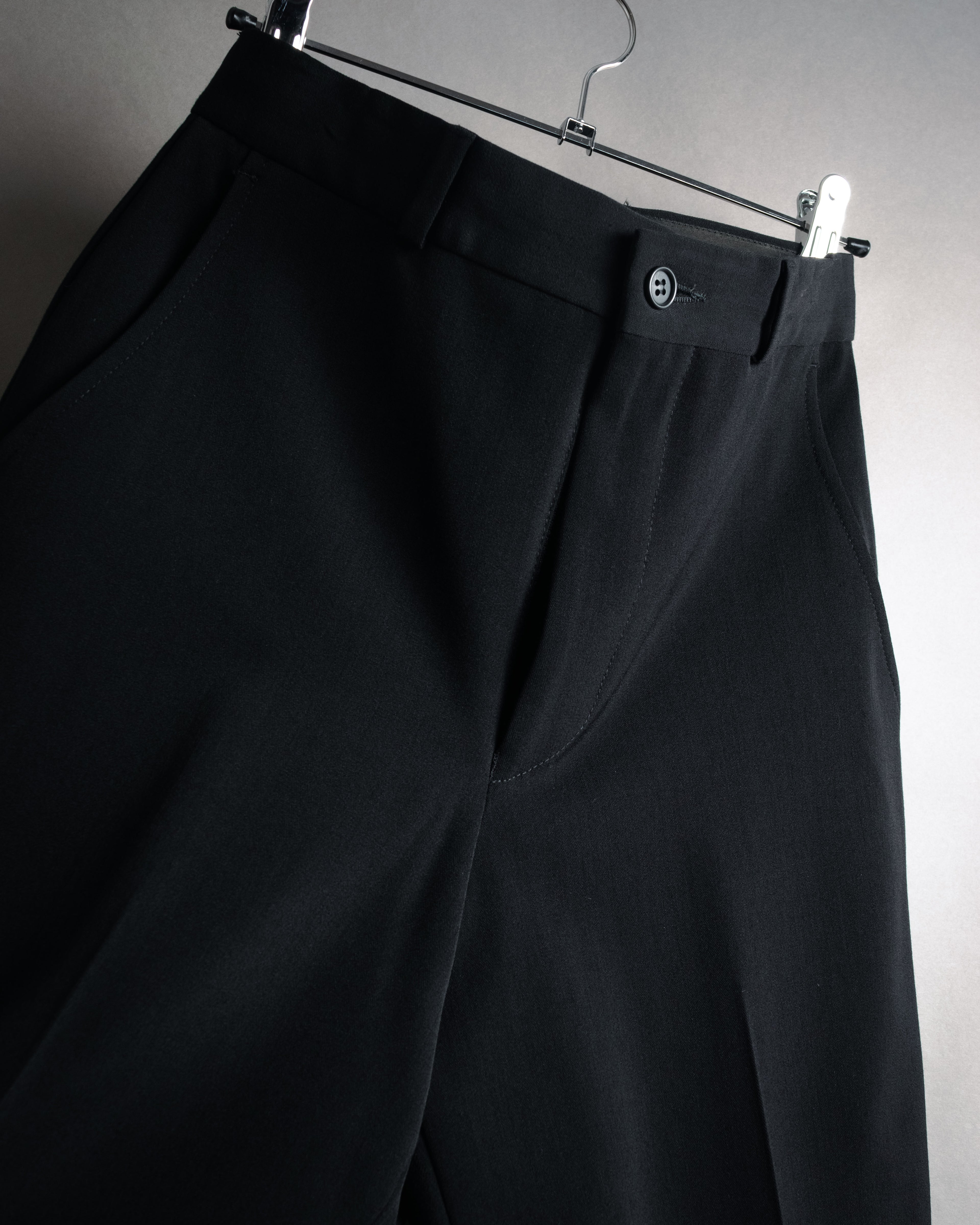 “EMPORIO ARMANI” 90’s-00’s High-waisted wide slacks