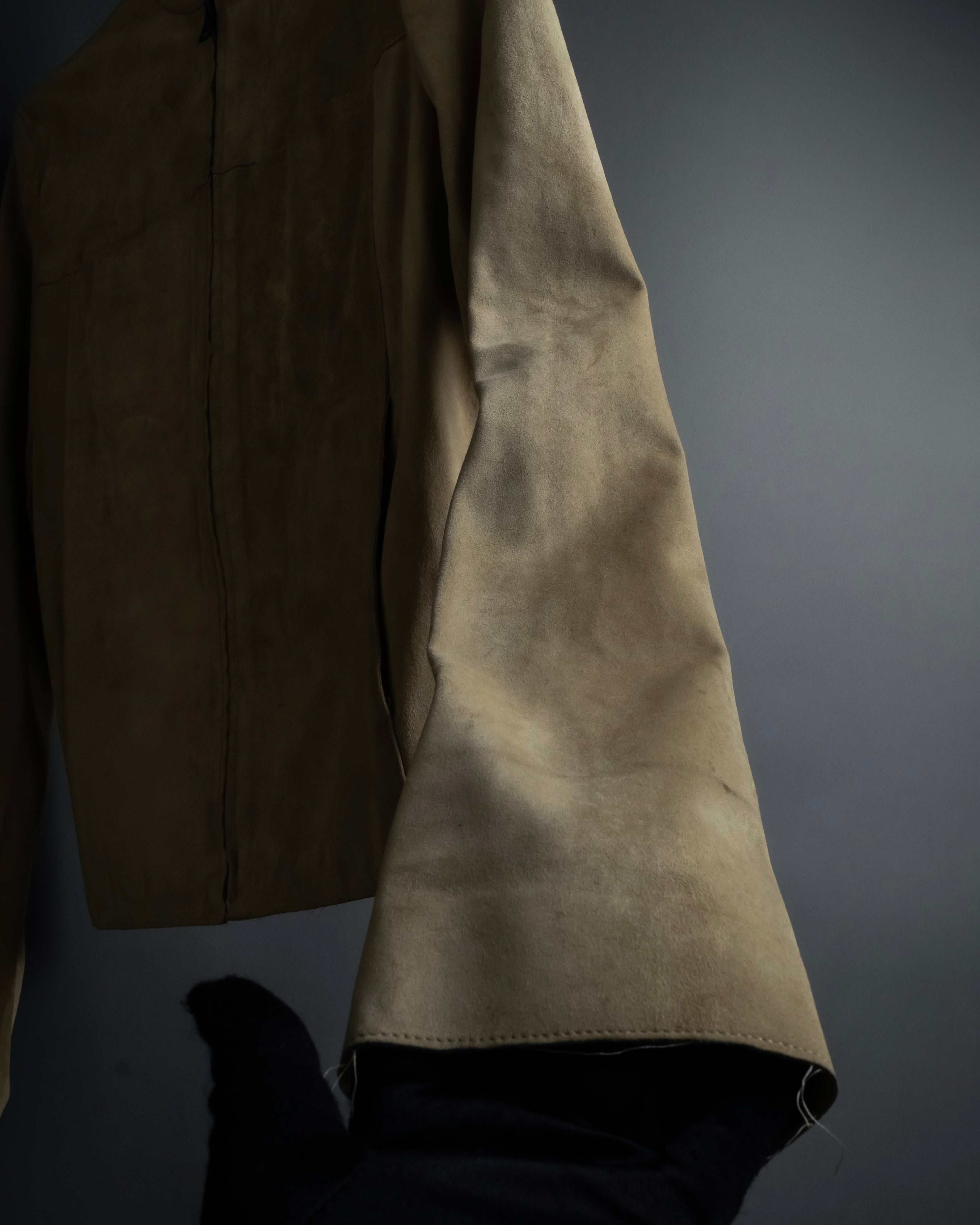 "GUCCI" Sand beige suede set up