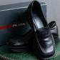 "PRADA" Chunky sole thick sole square toe loafers