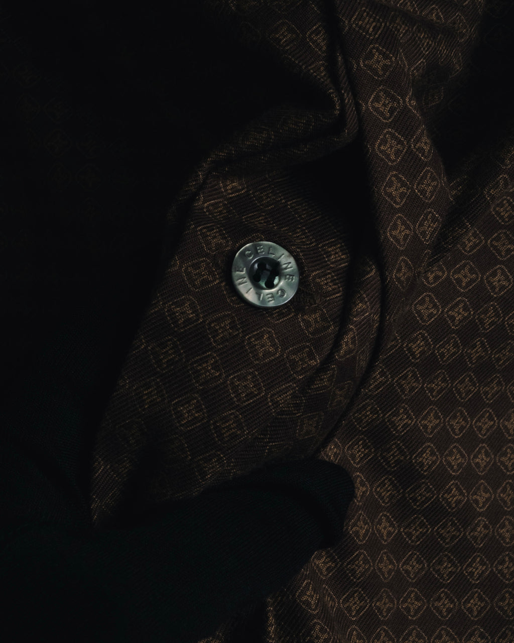 "CELINE" Monogram Pattern Relaxed Outfit