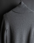 "GUCCI" Cashmere brand double zipper blouson