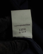 "Y's" 94AW sharp lapel cut design double-breasted jacket