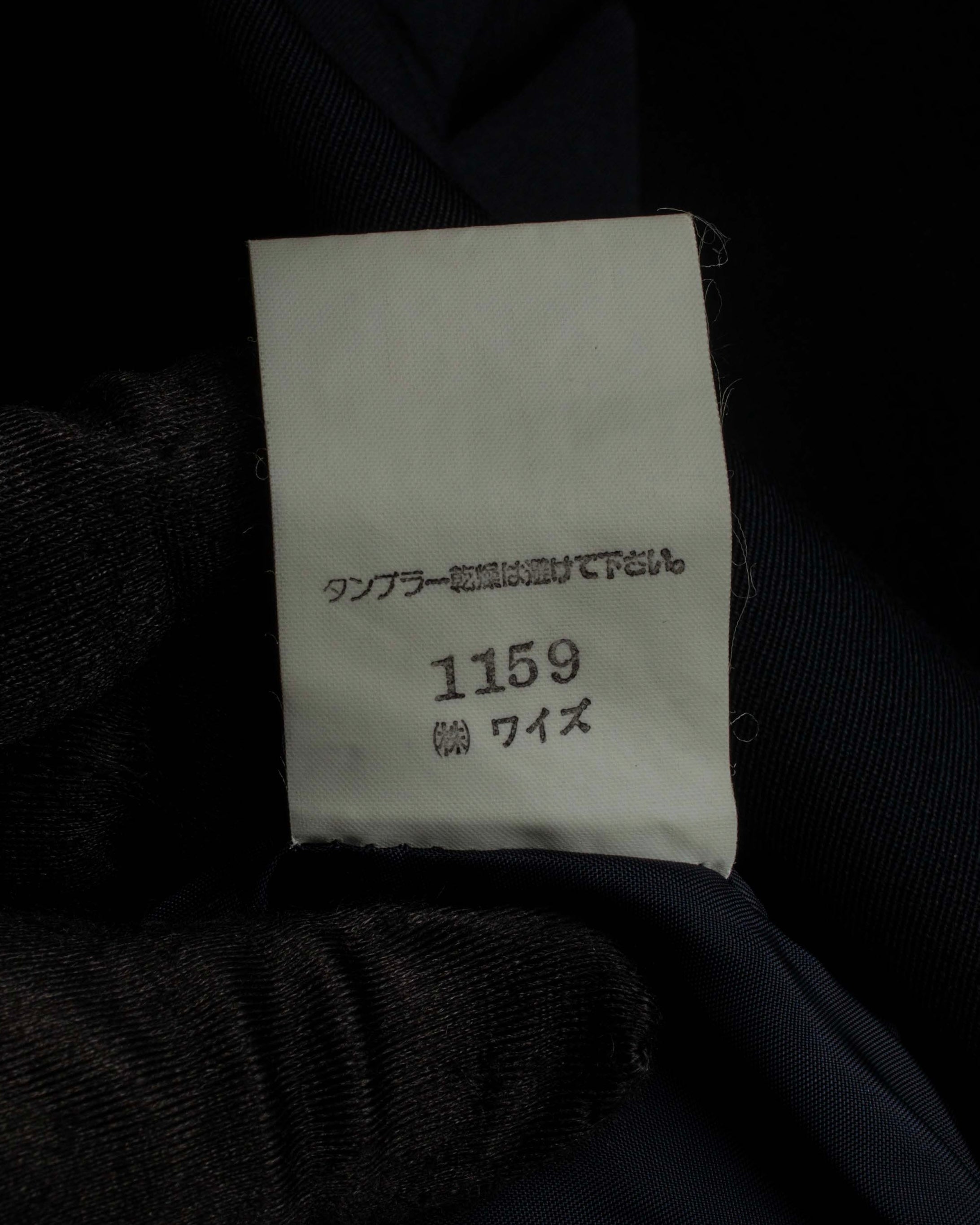 "Y's" 94AW sharp lapel cut design double-breasted jacket