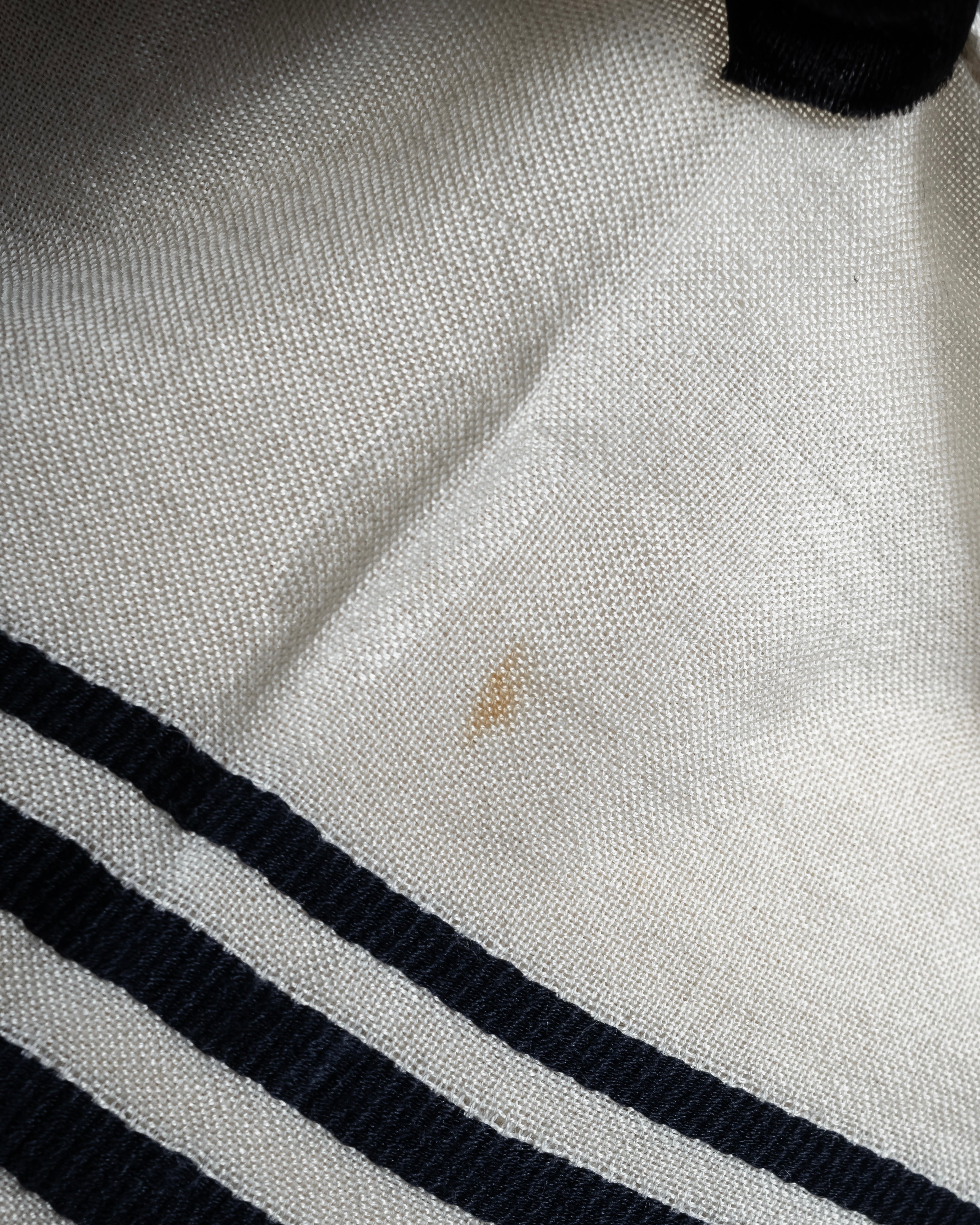 "GUCCI" 90's-00's Line fringe design two-tone long stole