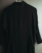 "i wish Y's bis" late 80's-90's Relaxed linen cotton long jacket