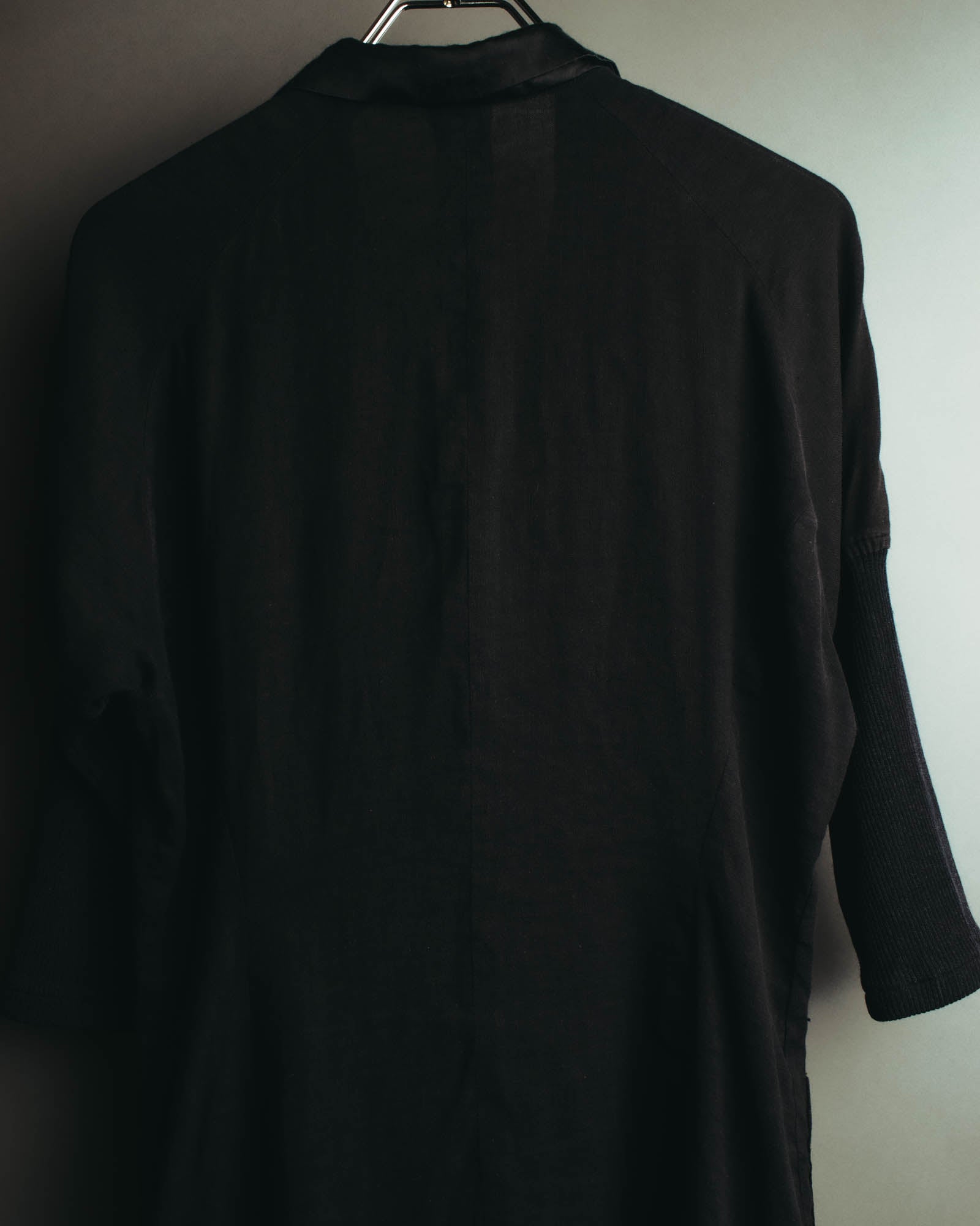 "i wish Y's bis" late 80's-90's Relaxed linen cotton long jacket