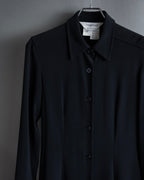 "Max Mara" 90's Refined design long shirt dress