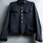 "COMME des GARCONS
COMME des GARCONS" 6 button detail raw edge jacket