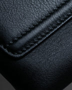 "JIL SANDER" Minimalist design leather shoulder bag