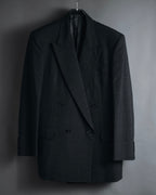 "Burberrys" 90’s double-breasted peak lapel suit set-up