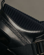 “HERMÈS” 2017-2022 Aw hybrid brogue sock ankle boots