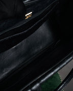 “pierre cardin” 80’s-90’s Ostrich leather structured doctor bag