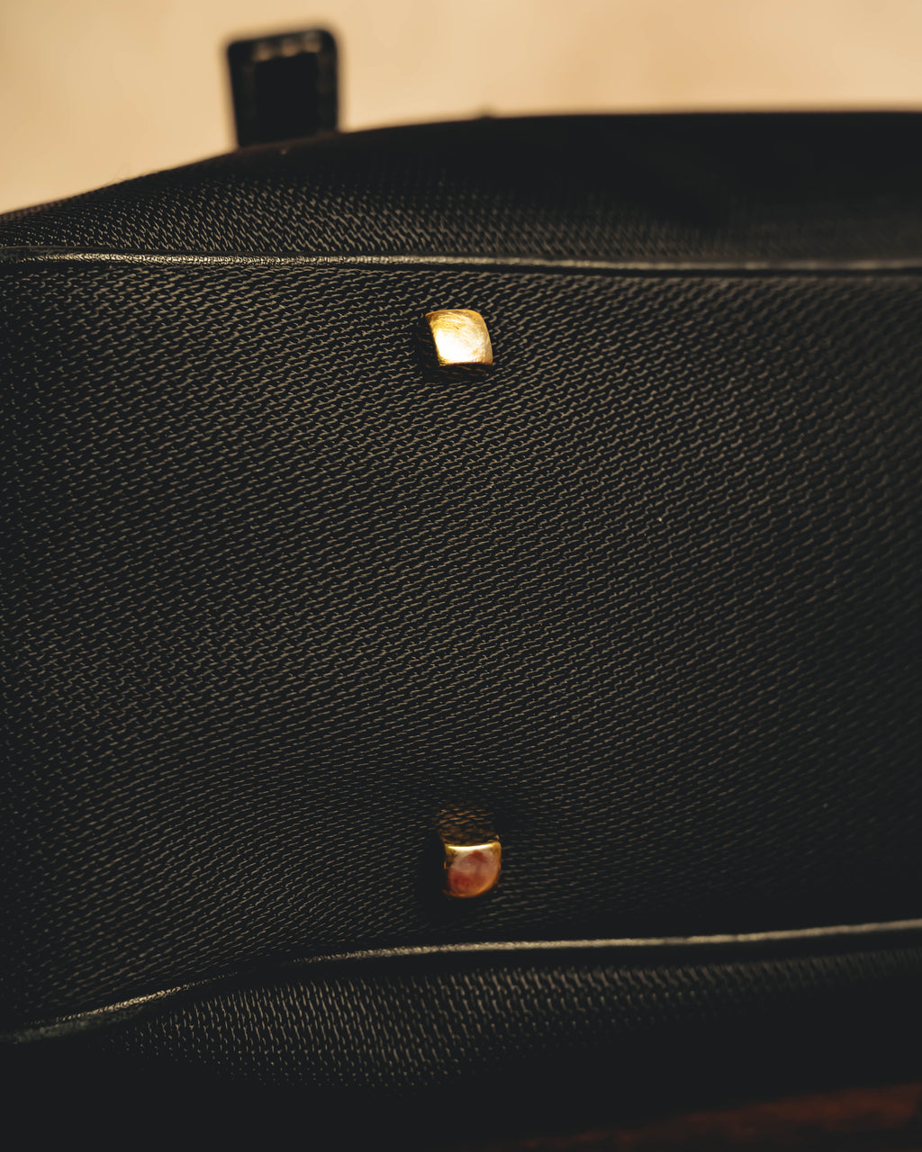 “Salvatore Ferragamo” 90’s-00’s Gancini-detail textured canvas shoulder bag