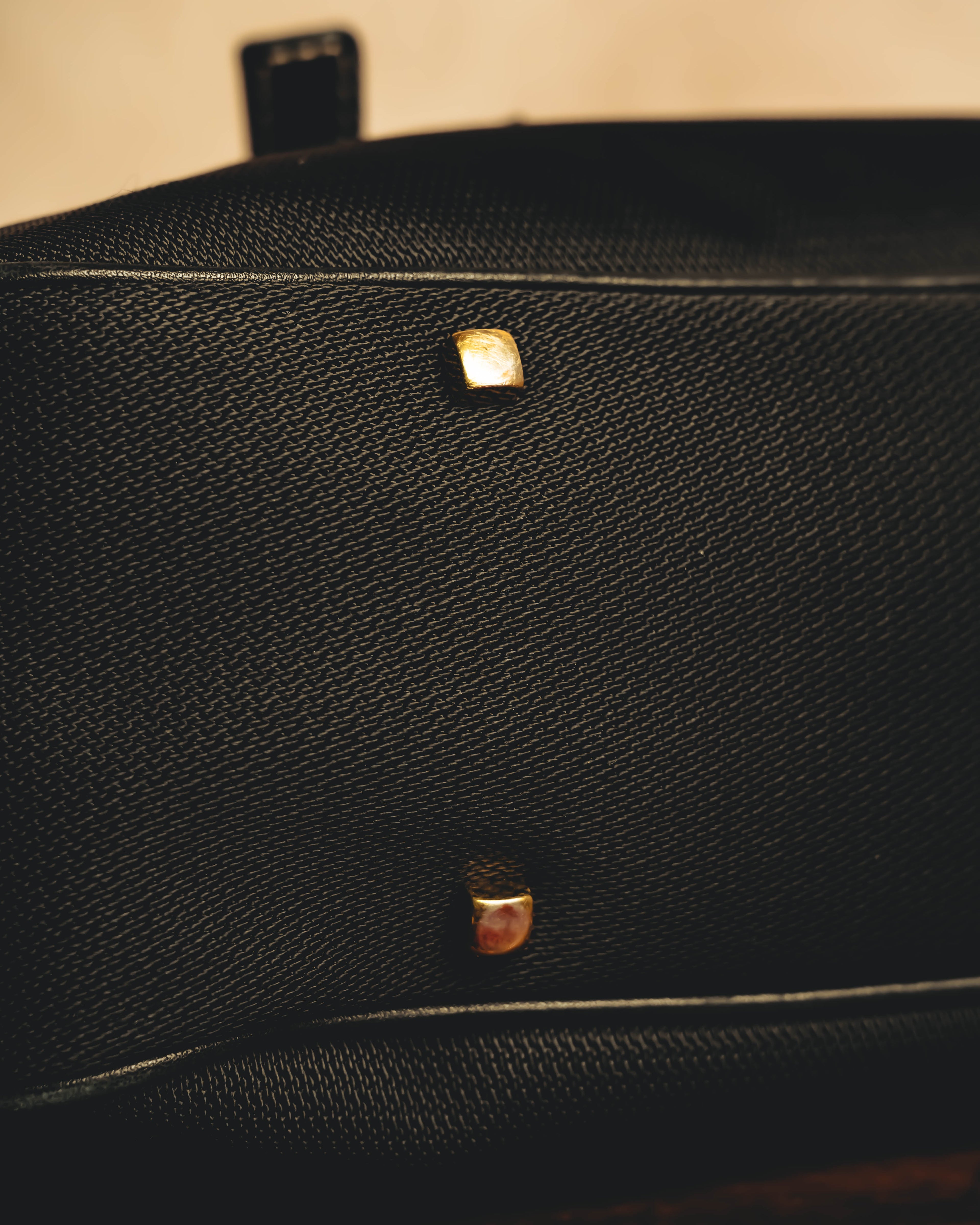 “Salvatore Ferragamo” 90’s-00’s Gancini-detail textured canvas shoulder bag