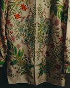 -SPECIAL- “GUCCI” 2015-2022 Botanical printed silk shirt