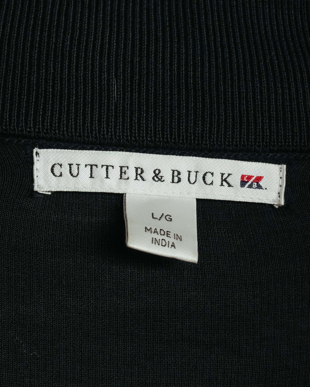 -MOOD Vintage Collections- 00’s Minimal black supima cotton knit