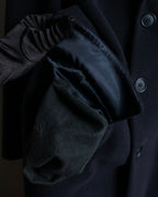 "EMPORIO ARMANI" Single-breasted oversized chester coat