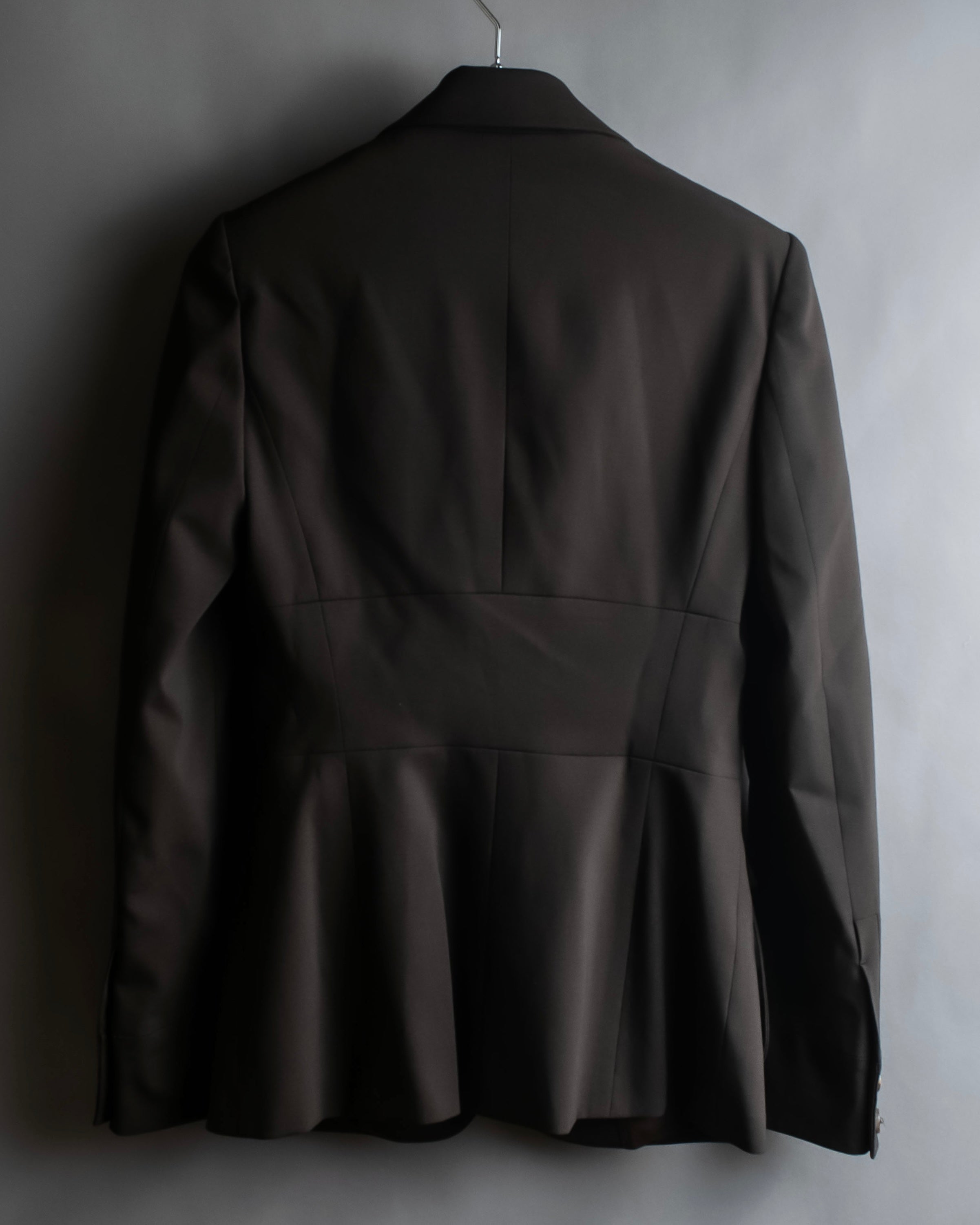 "GIVENCHY" Military patch pocket detail tailored jacket