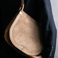 "Christian Dior" Suede material one handle shoulder bag