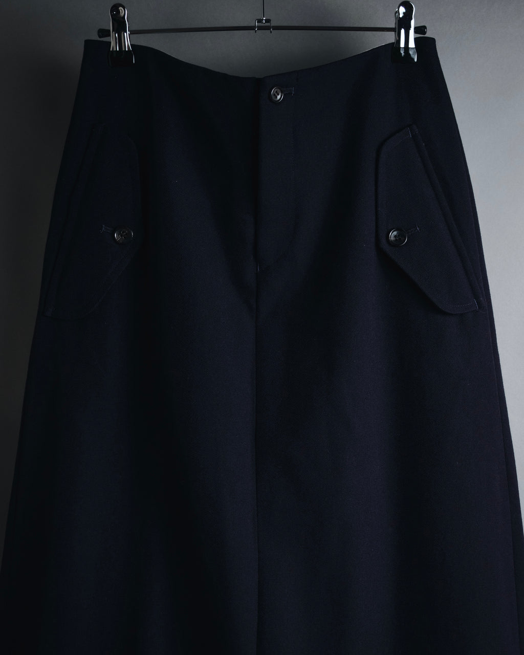 "Robe de chambre COMME des GARÇONS" 99AW asymmetrical panel wrap skirt