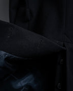 "VIKTOR&ROLF" Sculptural lapel melton coat