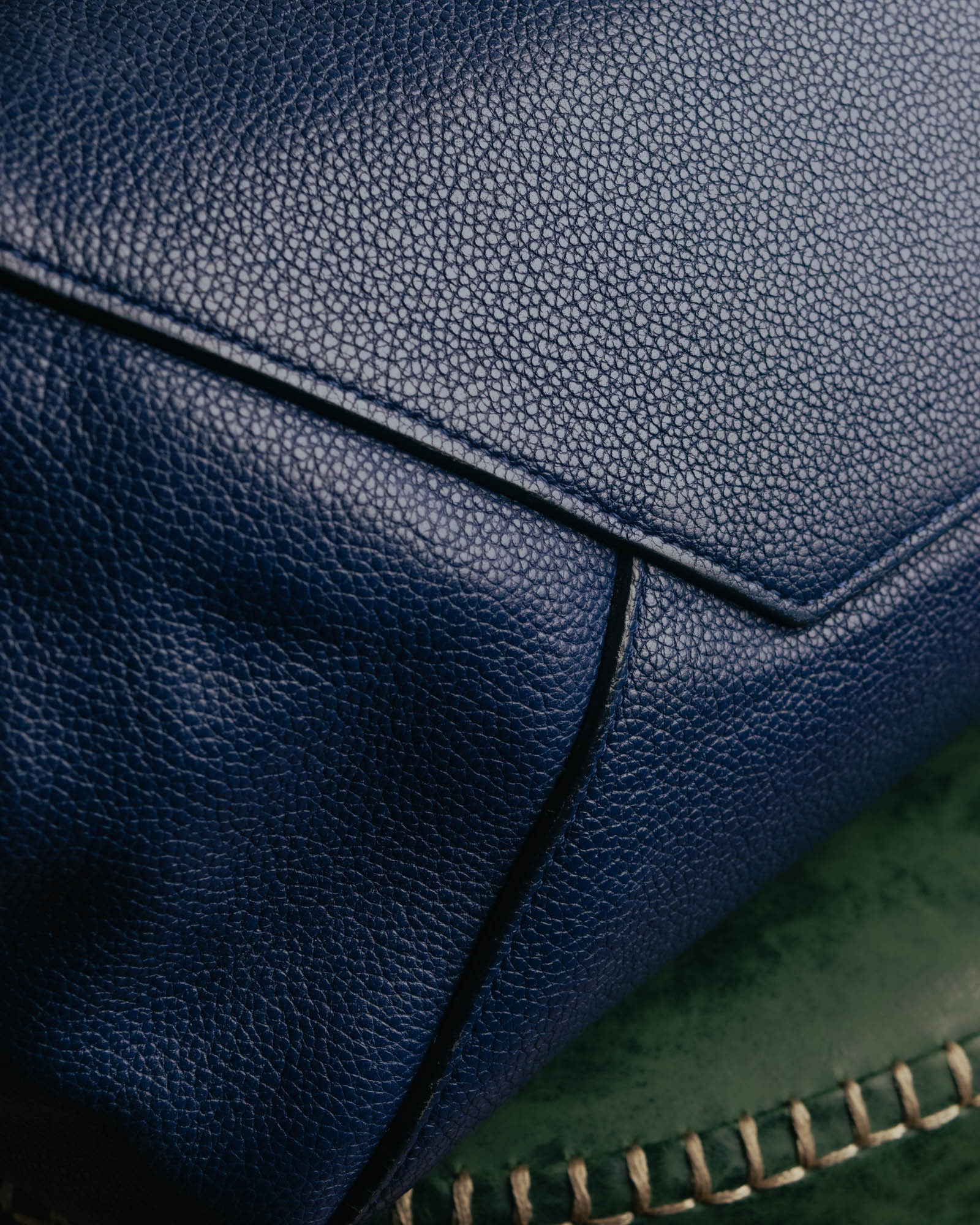 "CÉLINE" 10's Minimal leather tote bag