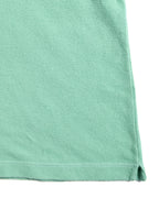 CÉLINE/ Logo Emblem Polo Shirt Mint Green