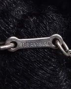 "Tiffany&Co" Small claus motif silver necklace