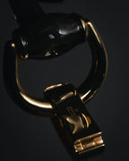 "GUCCI" 00’s Oversized horsebit link bracelet