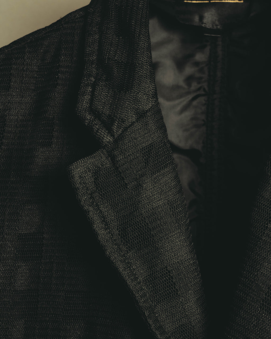 "COMME des GARÇONS COMME des GARÇONS" 13AW Textured three-button blazer
