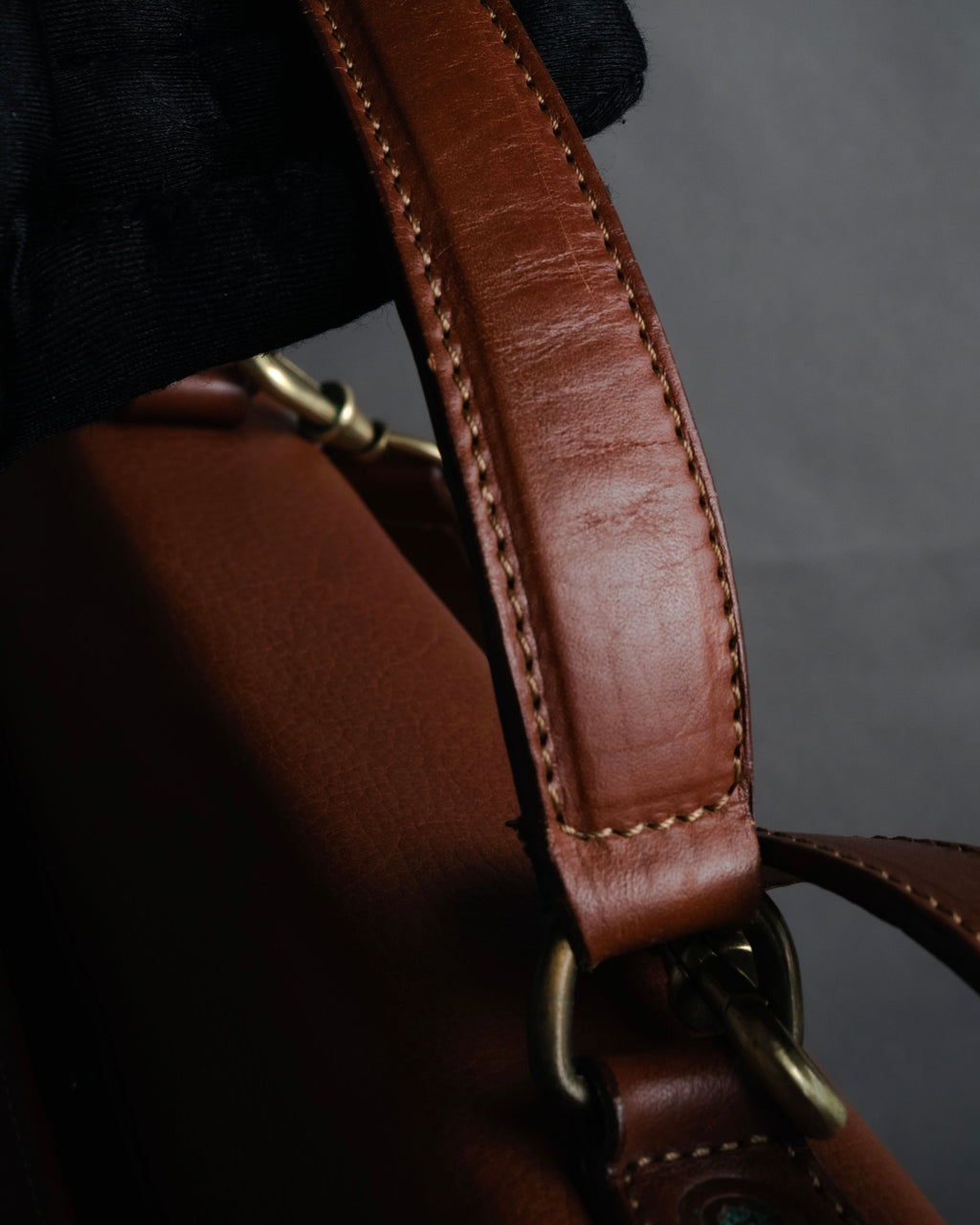 “Burberrys” 80’s-90’s Heritage leather bag