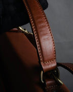 “Burberrys” 80’s-90’s Heritage leather bag