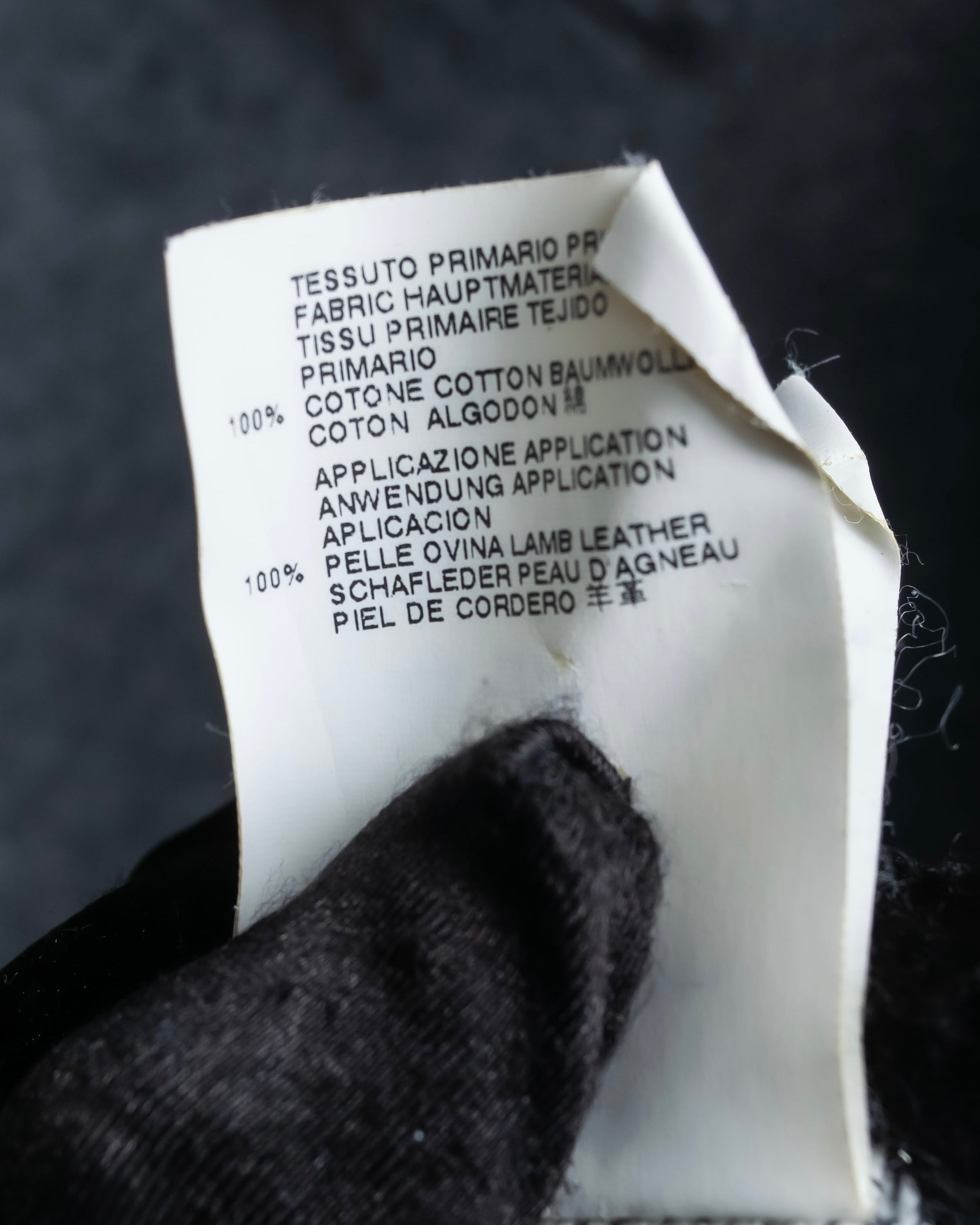 "MAISON MARGIELA" Replica series elbow patch sweat