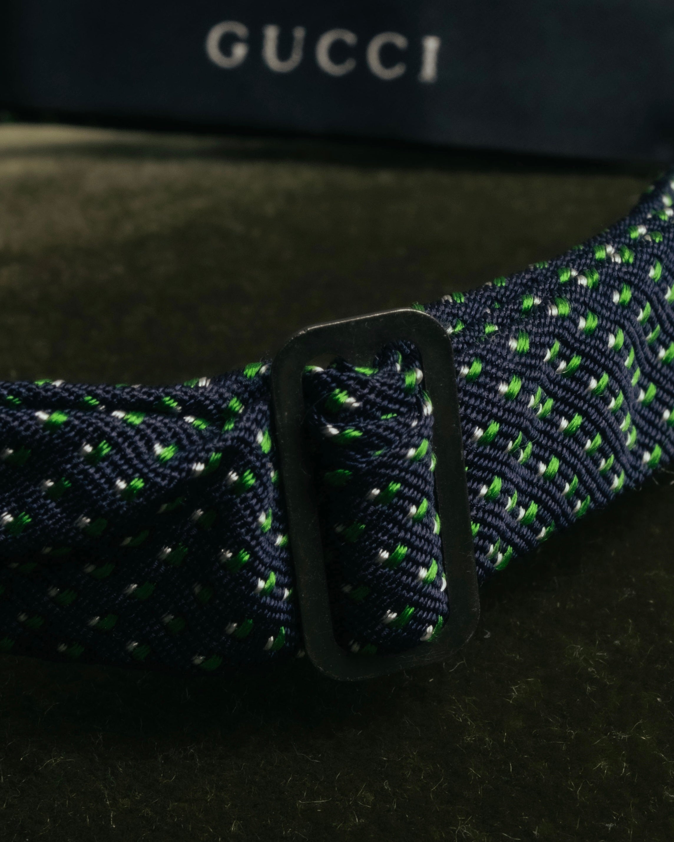 “GUCCI” 10’s Micro jacquard pre tied bow tie
