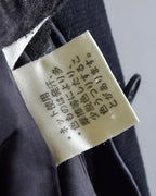 "BALENCIAGA La Mode" Satin-switched piping design tailored jacket