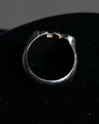 "CHANEL" Typography logo design round ring