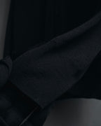 "JIL SANDER" 10’s minimalist satin covered buttons
wool cardigan