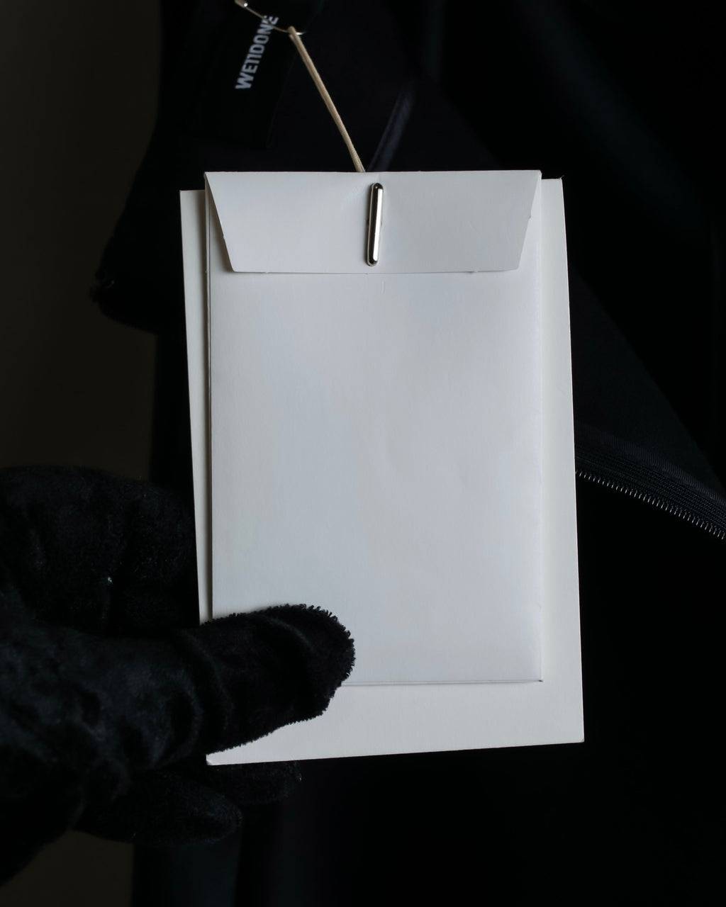 "WE11DONE" Flare silhouette super maxi skirt