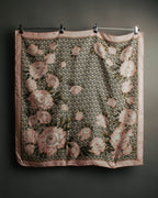 "Salvatore Ferragamo" 90's-00's Elegant floral silk scarf
