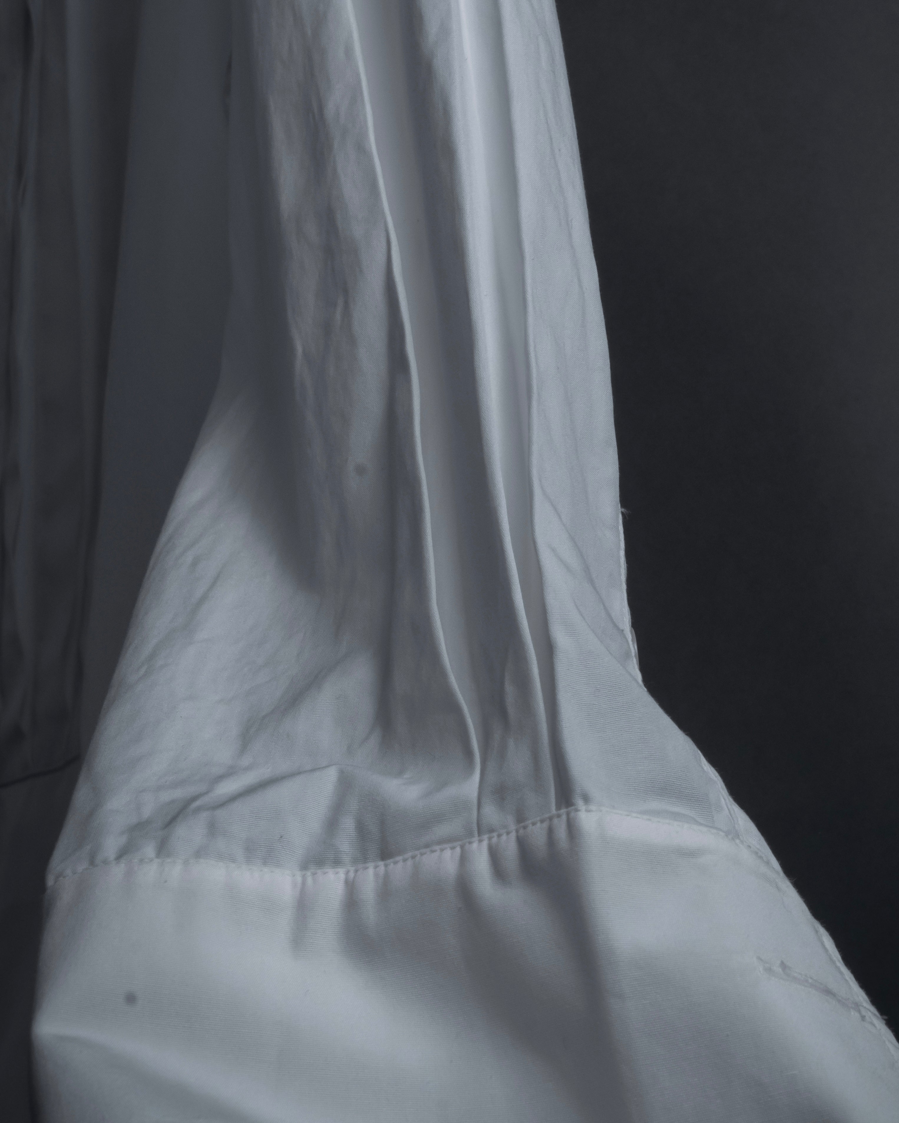 "CHANEL" 96's Spring collection tuck pleats shirt