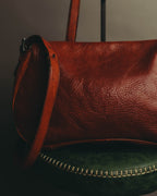 "PRADA" 90's-00's Pebbled leather shoulder bag