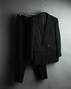 "Christian Dior" 90's Classic double breasted wool suit