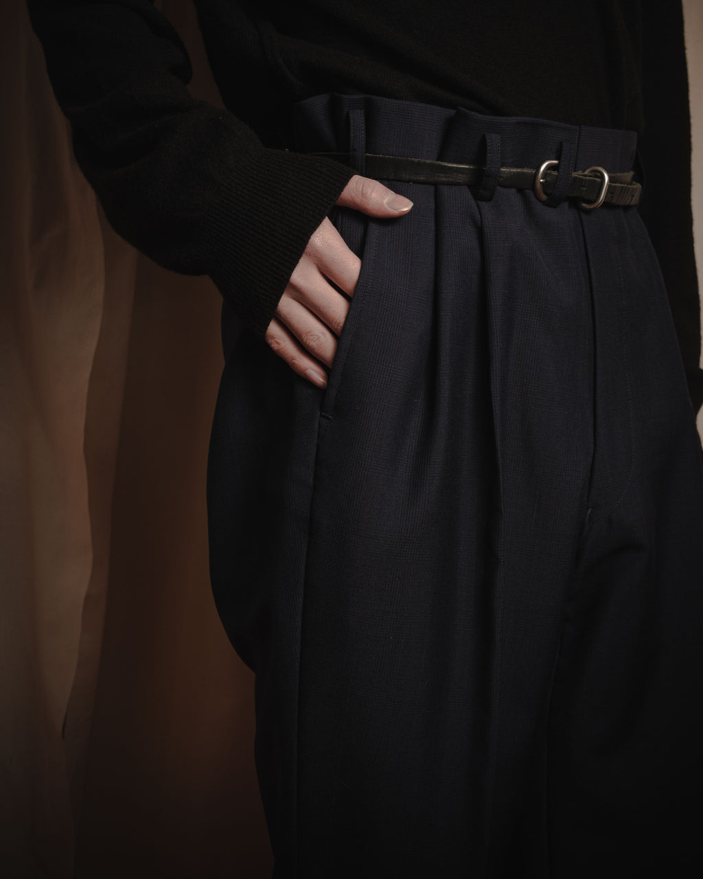 "BALENCIAGA" Double-breasted tailored set up