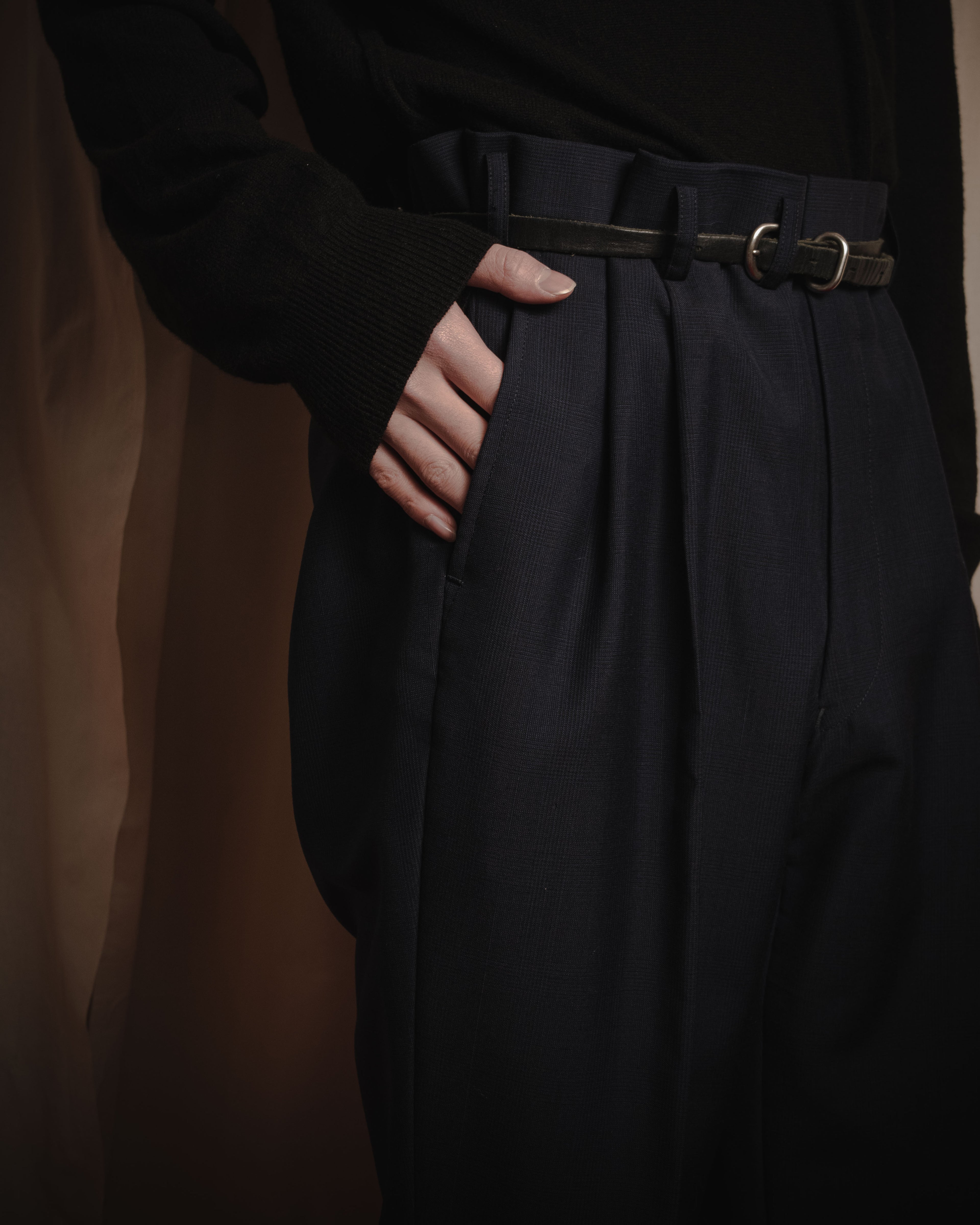 "BALENCIAGA" Double-breasted tailored set up