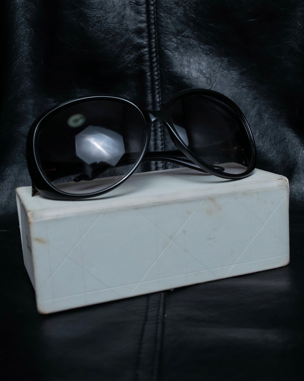 “Dior” Butterfly flame curved surface sunglasses