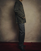 -MOOD MILLÉSIMES- 00’s faded black denim shirt jacket