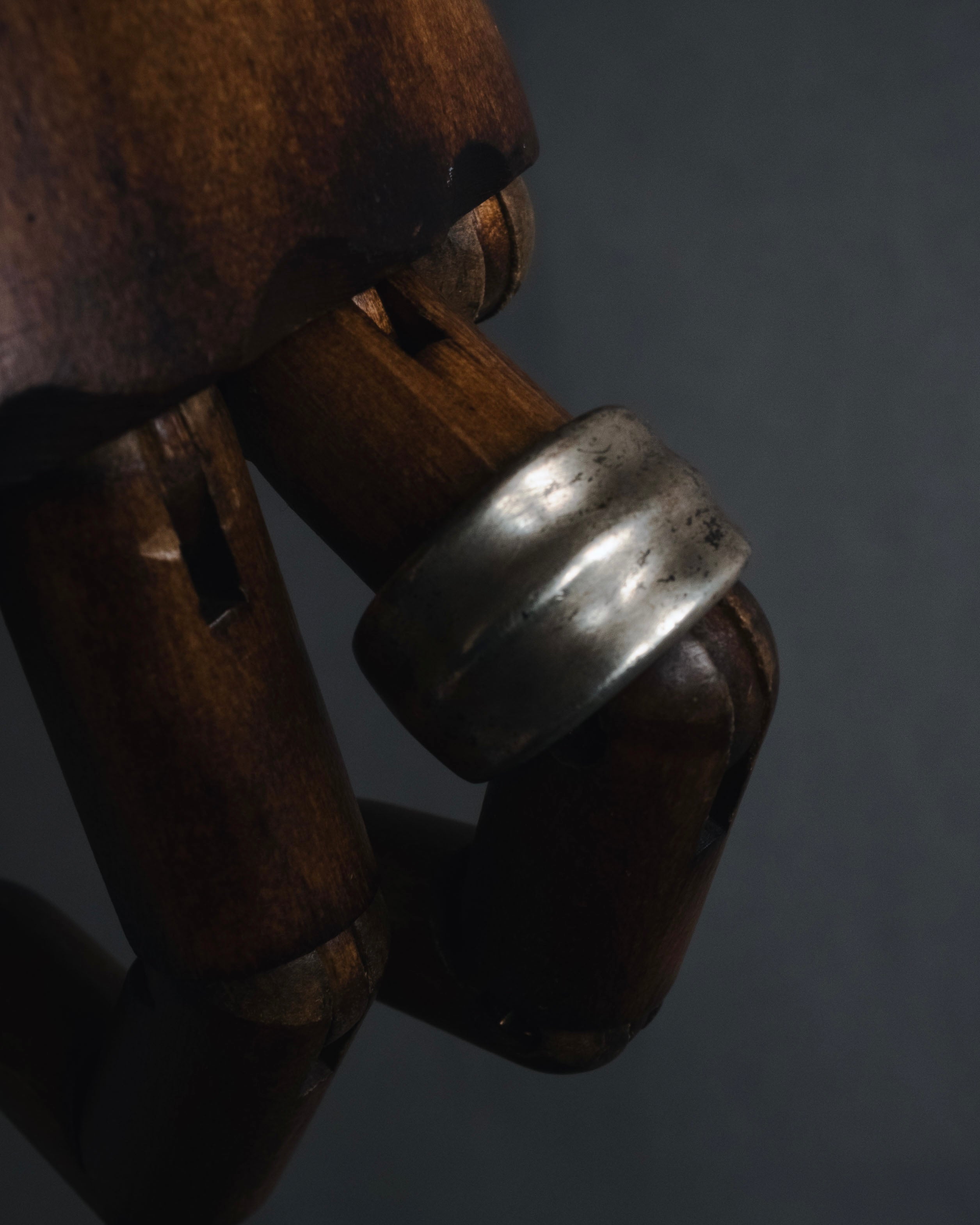 "Jean Paul GAULTIER" 90’s-00’s Sculpted wave band ring