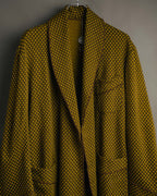 -MOOD Vintage Collections- 80’s Geometric pattern knit gown coat