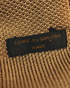 “COMME des GARÇONS HOMME”
80’s-90’s open-knit square-end necktie