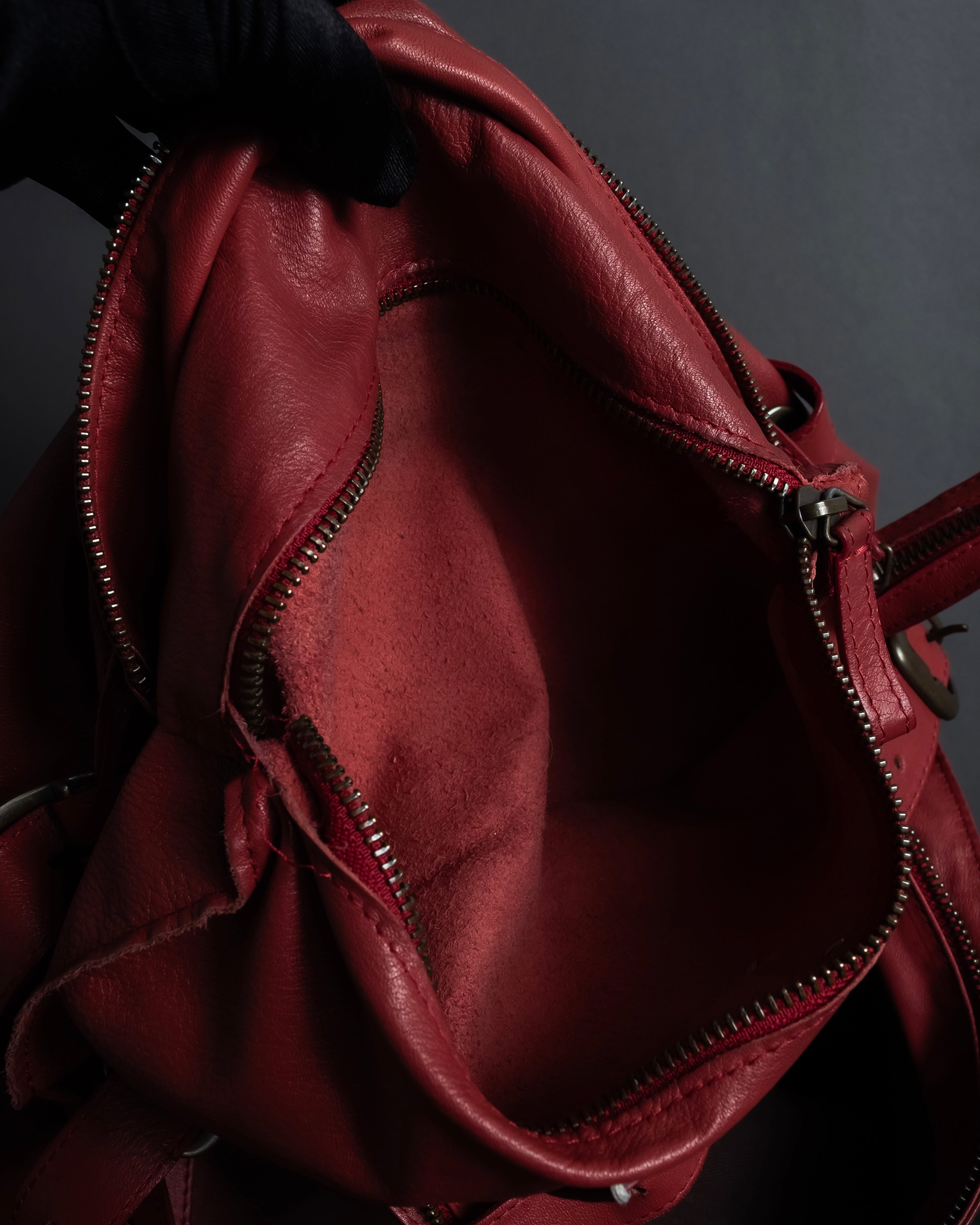 -SPECIAL- "Maison Martin Margiela"
 00'sLate period-13's Double strap design large shoulder bag